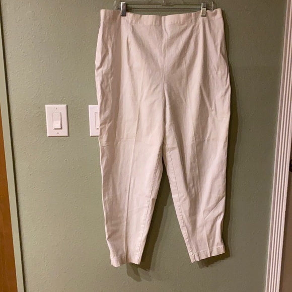 Vintage 80’s White Pants - Picture 1 of 4